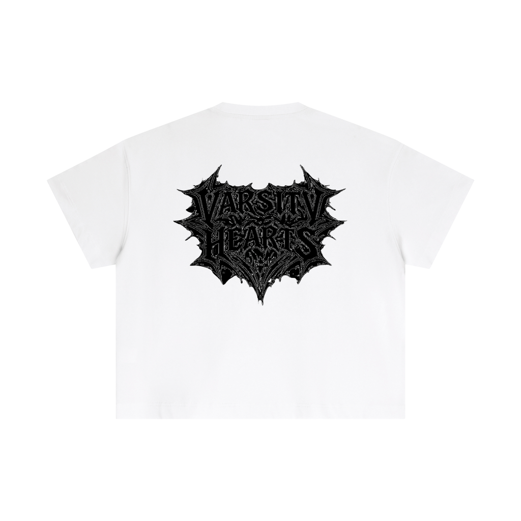 Varsity Hearts Insignia Tee White