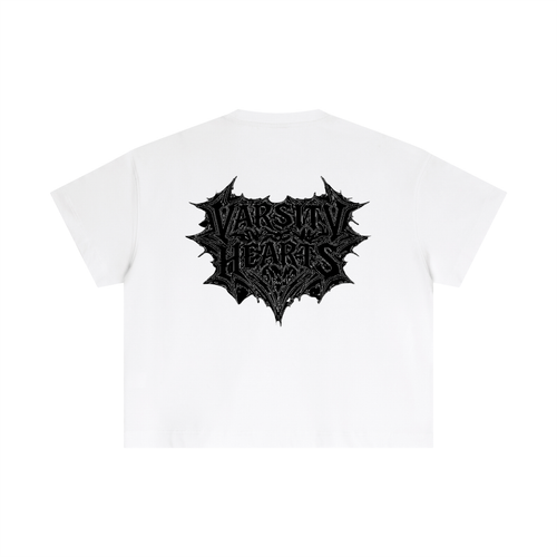 Varsity Hearts Insignia Tee White