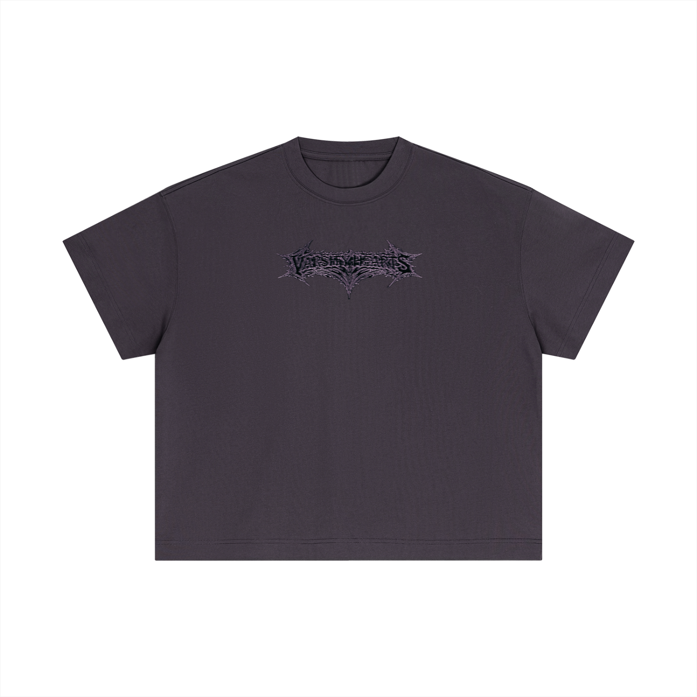 Varsity Hearts [REDACTED] Tee Purple