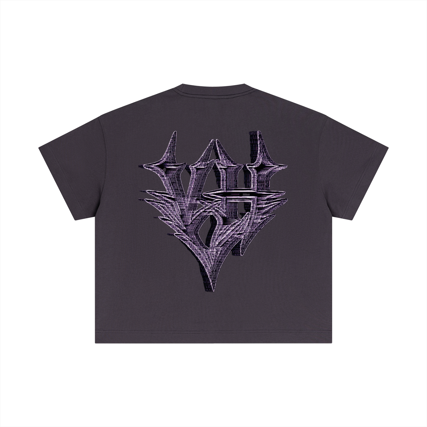 Varsity Hearts [REDACTED] Tee Purple