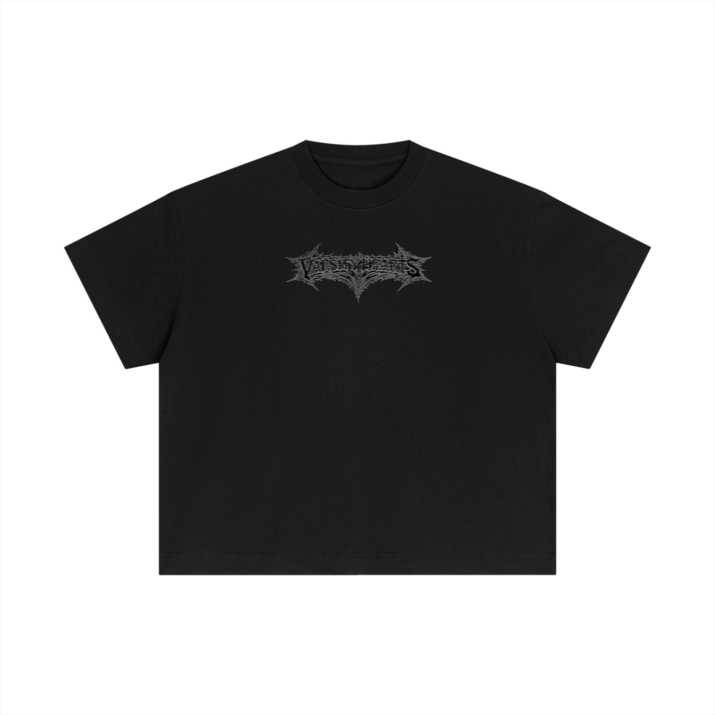 Varsity Hearts [REDACTED] Tee Black